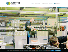 Tablet Screenshot of direkta.at